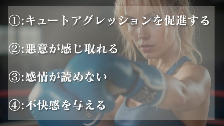 殴りたくなる顔の特徴